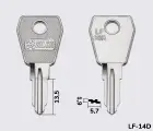LF30R Silca заготовка ключа англійський профіль