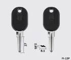 GT15RP Silca заготовка автомобільного ключа