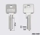 AB89 Silca заготовка ключа англійський профіль