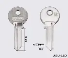 CS33 Silca заготовка ключа англійський профіль