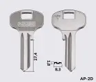 APK1 заготовка ключа английский профиль