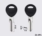 ZD24RDP (метал) Silca заготовка автомобільного ключа