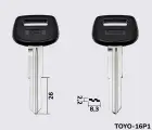 TOY36AP (метал) Silca заготовка автомобільного ключа