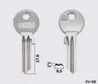 EV69X Silca заготовка ключа англійський профіль