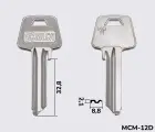 MC11 Silca заготовка ключа англійський профіль