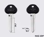 MAZ2P Silca заготовка автомобільного ключа