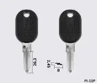GT10P Silca заготовка автомобільного ключа