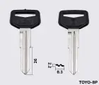 TOY24P Silca заготовка автомобільного ключа