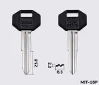 MIT8P Silca заготовка автомобільного ключа