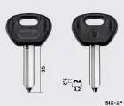 SX6P Silca заготовка автомобільного ключа