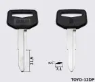 TOY27P Silca заготовка автомобільного ключа