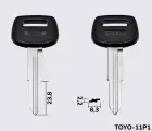 TOY31AP Silca заготовка автомобільного ключа