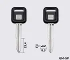 GM19P Silca заготовка автомобільного ключа
