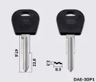 DWO4RAP Silca заготовка автомобільного ключа