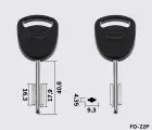 FO20P Silca заготовка автомобільного ключа
