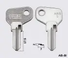 ABS3 Silca заготовка автомобільного ключа