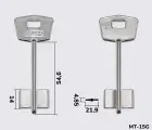 5MT3 Silca заготовка ключа бородкова