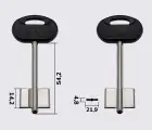 5MT3BP Silca заготовка ключа бородкова