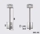 5SCM12 Silca заготовка ключа бородкова