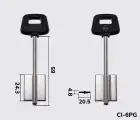 5CS2P Silca заготовка ключа бородкова