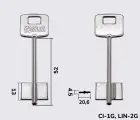 CS Silca заготовка ключа бородкова
