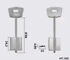 5MT14 Silca заготовка ключа бородкова