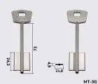 5MT5 Silca (МТР-5) заготовка ключа бородкова