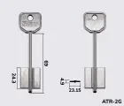 5AT1 Silca заготовка ключа бородкова