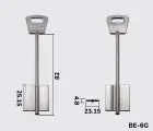 BELC Silca заготовка ключа бородкова