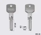 CS115 Silca заготовка лункового ключа