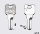 MLM9 Silca заготовка лункового ключа