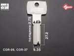 CB87 Silca заготовка лункового ключа