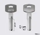 TAR16R Silca заготовка лункового ключа