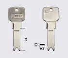 EV122R Silca заготовка лункового ключа