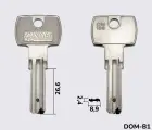 DM139 Silca заготовка лункового ключа