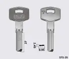 STS9 Silca заготовка лункового ключа