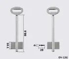 5DVN6 Silca (Ростов-2) заготовка ключа бородкова