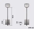 5AT9 Silca заготовка ключа бородкова