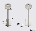 5CSS1 Silca (Клас-3) заготовка ключа бородкова