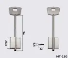 5MT16 Silca заготовка ключа бородкова