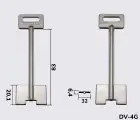5DVN7 Silca (ДВ-4) заготовка ключа бородкова