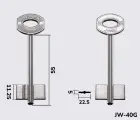 JW40 Silca заготовка ключа бородкова