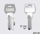 DF4R Silca заготовка лункового ключа