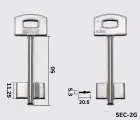 5SCM10 Silca заготовка ключа бородкова