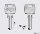MC15R Silca заготовка луночного ключа