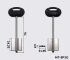 5MT10BP Silca заготовка ключа бородкова
