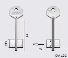 5DVN21 Silca (Клас-2) заготовка ключа бородкова