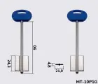 MTNCBP (синій - 23) Silca заготовка ключа бородкова