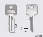 CS46 Silca заготовка ключа англійський профіль
