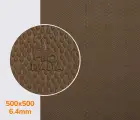 Резина набоечная ГТО, GTO Italia оригинал (Китай), р. 500*500*6.4мм, цв. тропик